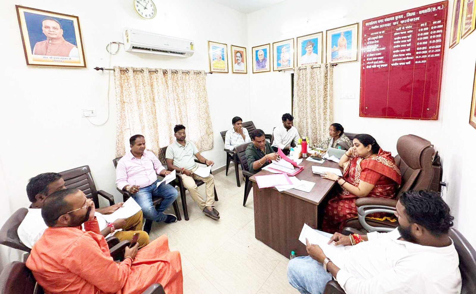 पीआईसी की बैठक में  विभिन्न प्रस्ताव पर मुहर