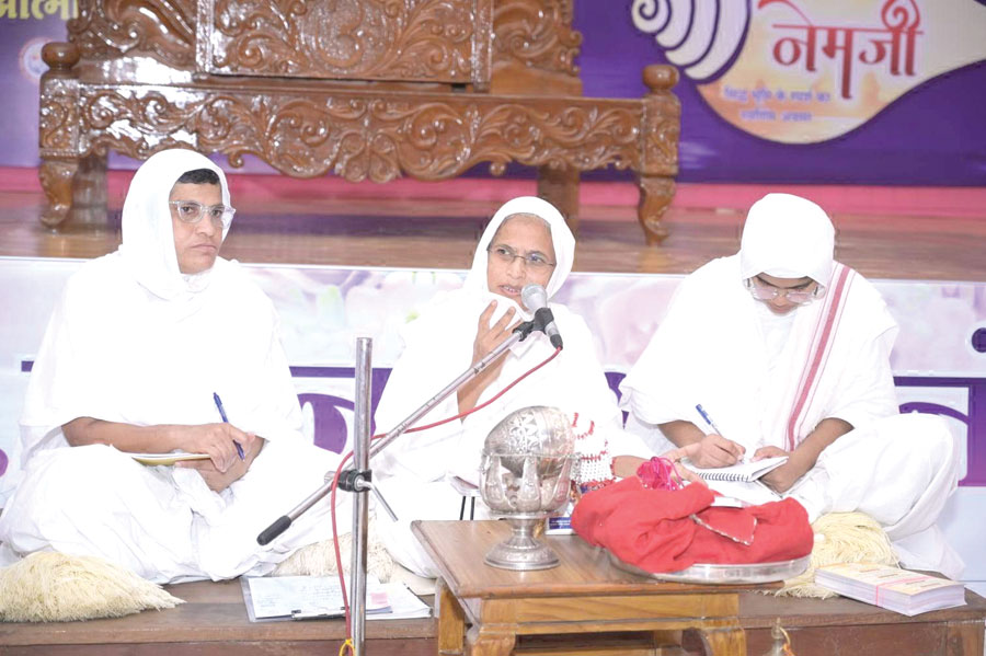 ऐसे कर्म करें जो आपको सच्चा और शाश्वत सुख दें-साध्वी