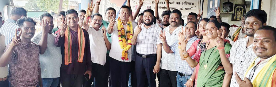 बीजापुर के जी. वेंकट बने भाजपा प्रदेश उपाध्यक्ष, कार्यकर्ताओं में खुशी की लहर बीजापुर के जी. वेंकट बने भाजपा प्रदेश उपाध्यक्ष, कार्यकर्ताओं में खुशी की लहर