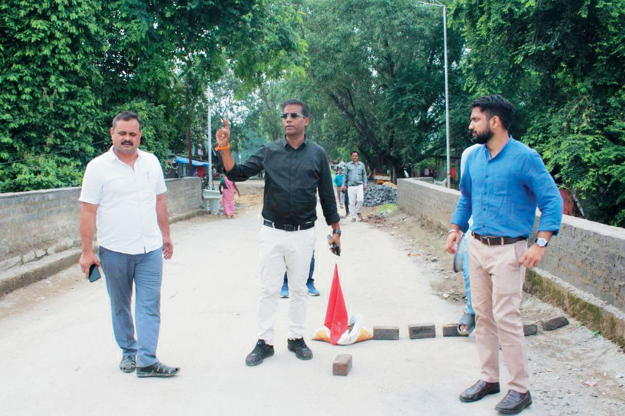कलेक्टर ने रेंजरपारा पुल का कराया सुदृढ़ीकरण और सौंदर्यीकरण
