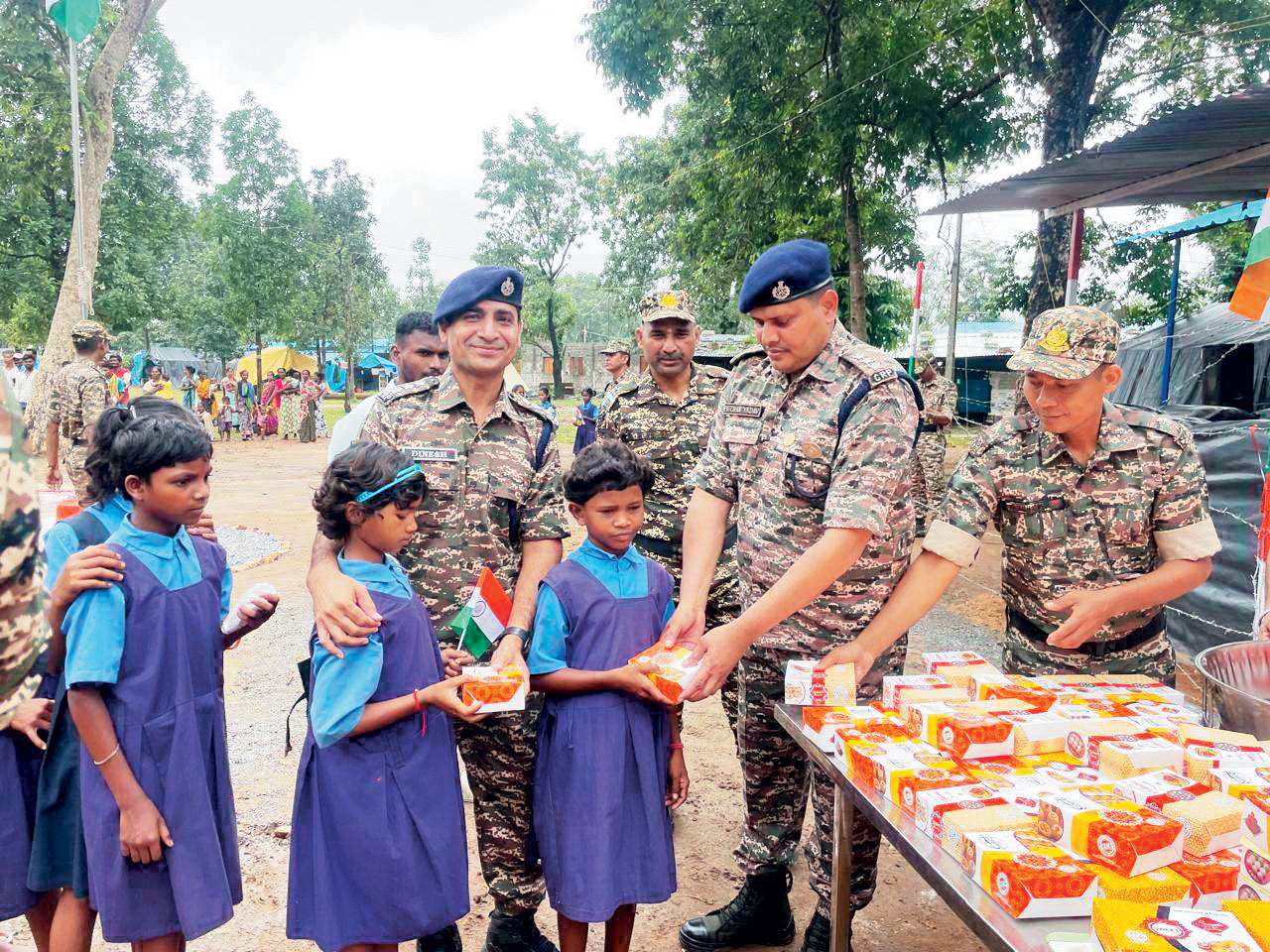 79वां स्वतंत्रता दिवस: बीजापुर के अंदरूनी इलाकों में गूंजा ‘भारत माता की जय’