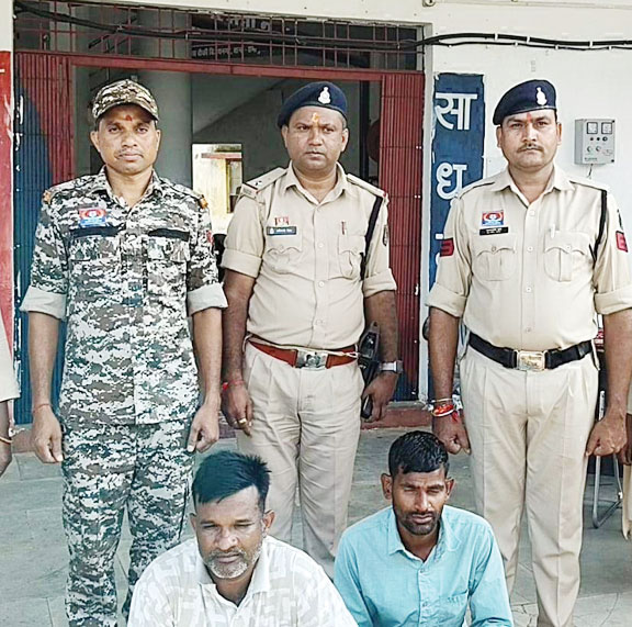 मवेशी तस्करी के मास्टर माइंड 2 आरोपी झारखण्ड से गिरफ्तार