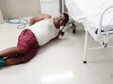 नशे में धुत शिक्षक ने अस्पताल में किया हाई वोल्टेज ड्रामा, गिरफ्तार