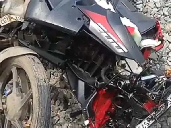 2 बाइकों में भिड़ंत, 1 की मौत, 3 घायल