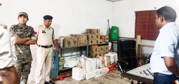 एसपी ने थाना अनंतपुर का किया वार्षिक निरीक्षण