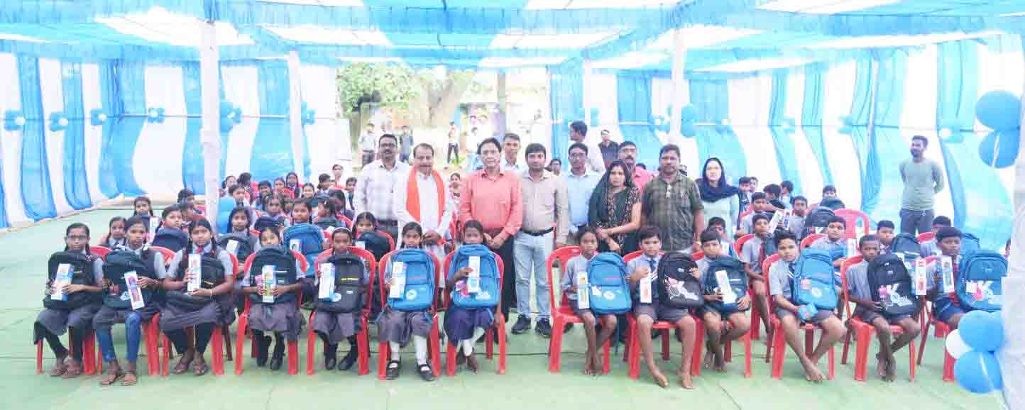 एनटीपीसी लारा ने छपोरा के बच्चों  के सपनों को दी नई उड़ान