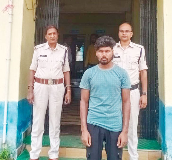 युवती से छेड़छाड़, आरोपी युवक गिरफ्तार