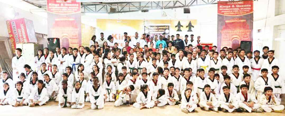 जिला स्तर बेल्ट परीक्षा में इंडियन ताइक्वांडो क्लब भिलाई चरोदा के 65 खिलाड़ी सफल