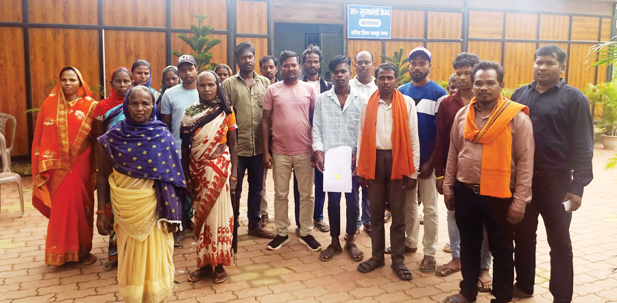 ग्रामीणों की मांग पर सडक़ निर्माण को मिली मंजूरी