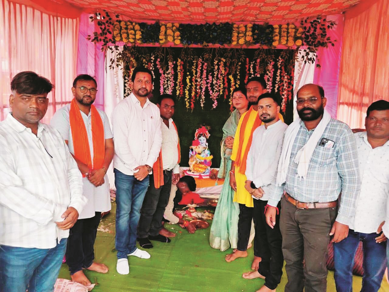 साल्हेकला क्षेत्र में विकास कार्यों की कोई कमी नहीं रहने दी जाएगी-विक्रांत