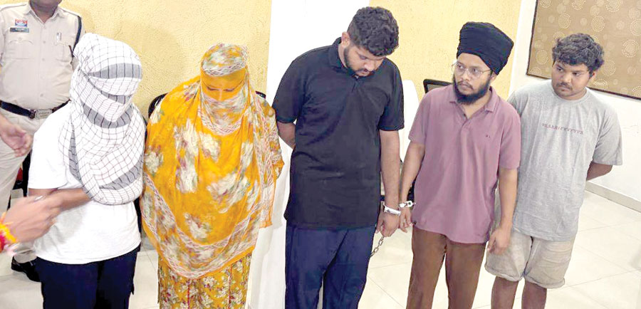  हेरोइन सिंडिकेट का मेन सप्लायर सहित 6 गिरफ्तार, 57 लाख का माल जब्त