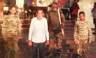  तारलागुड़ा पुलिस ने 45 मवेशी किए बरामद, एक तस्कर गिरफ्तार