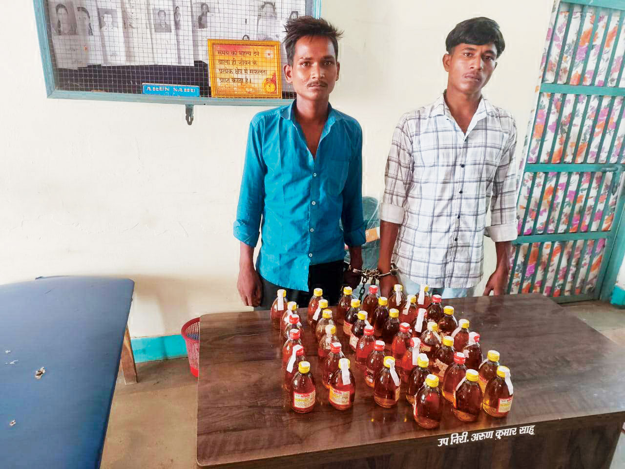 अवैध शराब के साथ दो आरोपी गिरफ्तार