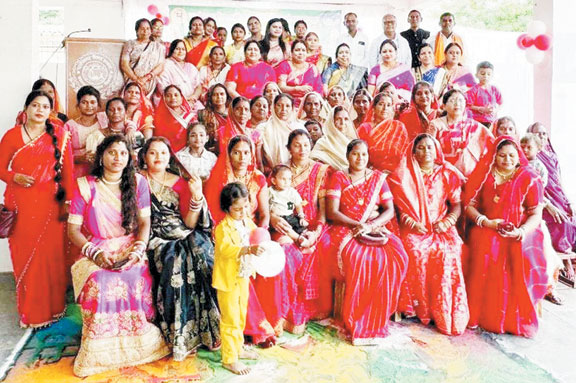 निषाद समाज ने हर्षोल्लास से मनाया तीज मिलन