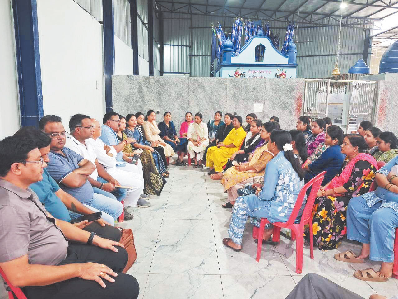 अग्रसेन जयंती मनाने बैठक