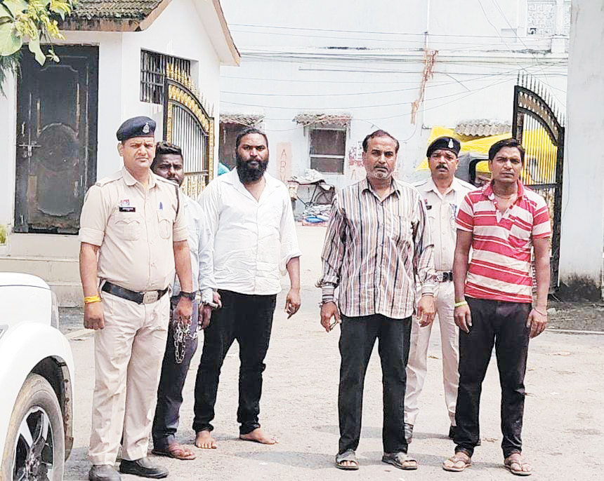 वीसा पॉवर प्लांट में लोहा चोरी, 5 गिरफ्तार