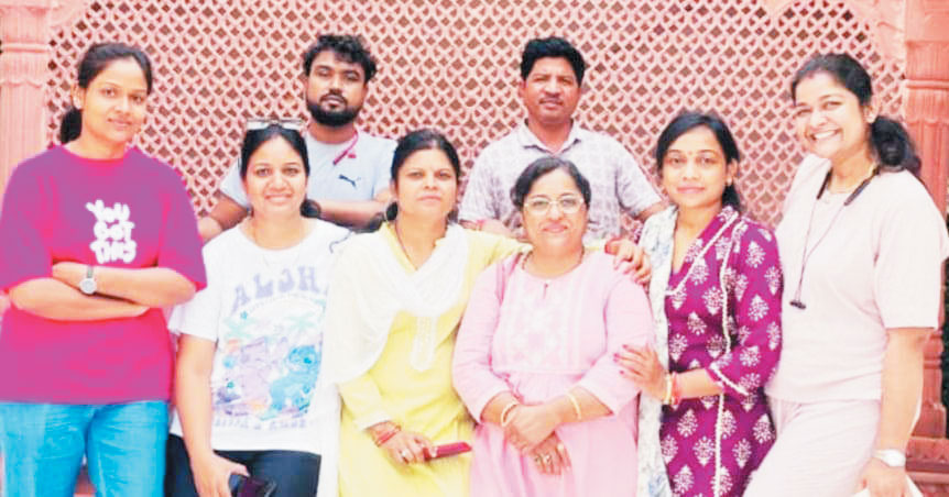 सीसीआरटी प्रशिक्षण उदयपुर के लिए शिक्षिका अर्पणा का चयन