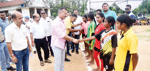 शालेय खेलकूद स्पर्धा का शुभारंभ, 432 खिलाडिय़ों ने लिया भाग