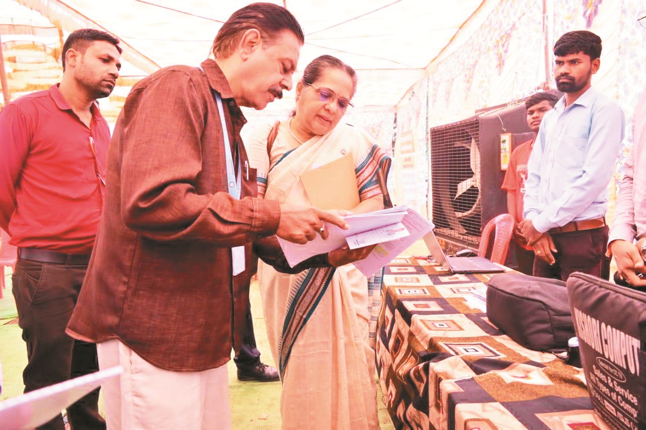 शिविर में किया 115 खातों का पुन: केवाईसी