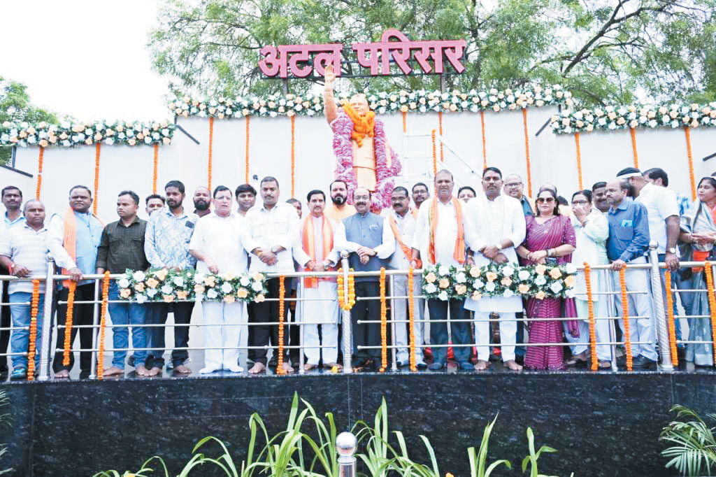रतनपुर में 4 करोड़ से अधिक के विकास कार्यों का लोकार्पण-भूमिपूजन किया साव-साहू ने