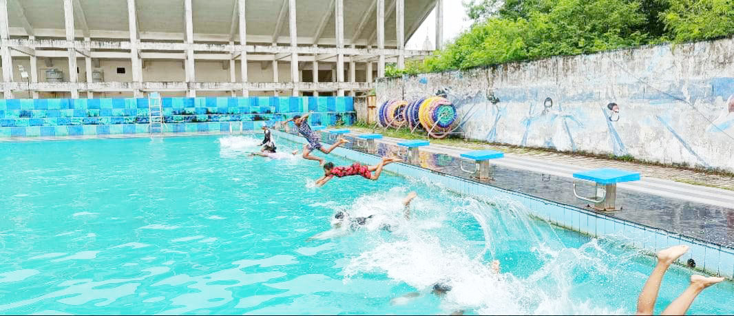 राज्य स्तर पर तैराकी के लिए गोपालपुर से 2 विद्यार्थियों का चयन