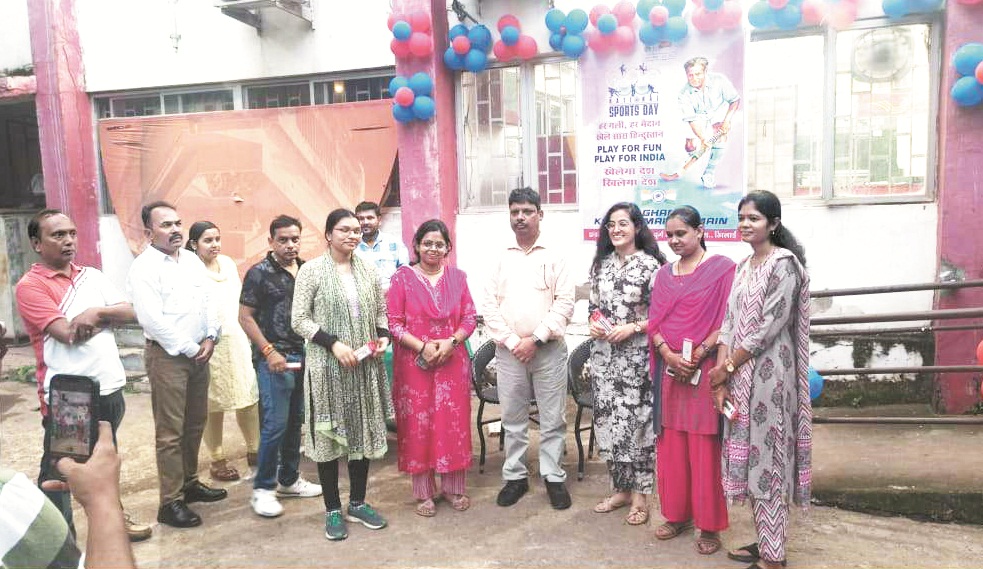 अपने स्वास्थ को अच्छा रखने का  एक ही विकल्प खेल-जांगड़े   