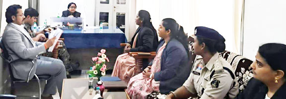 अण्डर ट्रायल रिव्यू कमेटी की मासिक बैठक