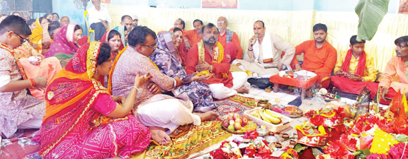 दो दिनी अखंड संकीर्तन में हजारों भक्त हुए शामिल