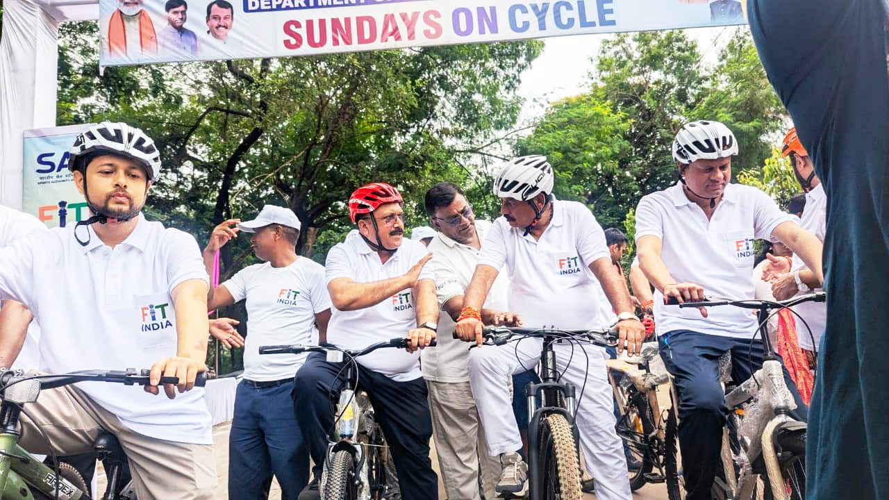 राज्य स्तरीय मेगा साइकिल रैली
