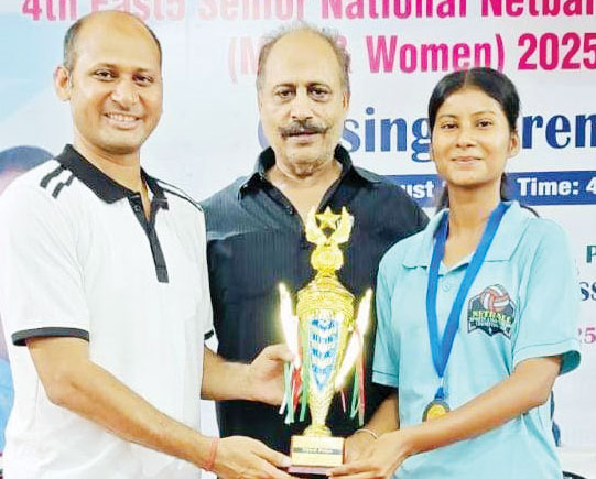 छत्तीसगढ़ महिला नेटबॉल टीम ने जीता कांस्य पदक