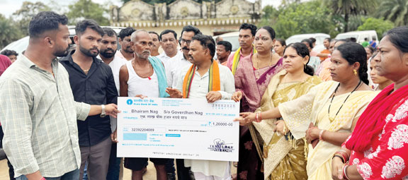 राहत अभियान में दी 7 करोड़  से अधिक राशि