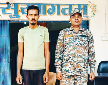 पत्थर से हत्या करने वाला आरोपी गिरफ्तार पत्थर से हत्या करने वाला आरोपी गिरफ्तार