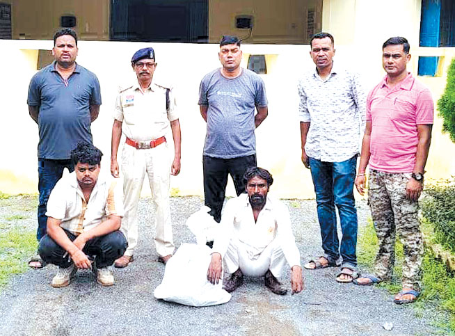 गांजा तस्करी, 2 आरोपी बंदी