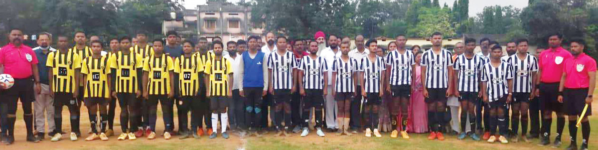 जिला स्तर फुटबॉल स्पर्धा शुरु जिला स्तर फुटबॉल स्पर्धा शुरु