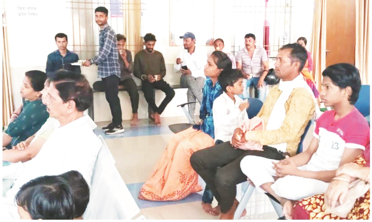चिखली में नि:शुल्क आयुष स्वास्थ्य शिविर आयोजित