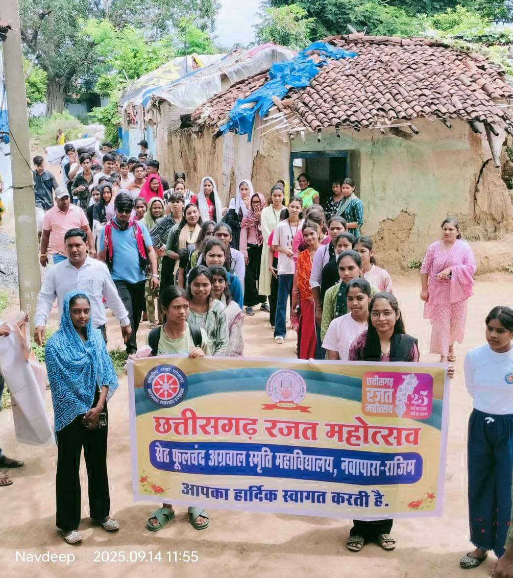 स्वयंसेवकों ने चलाया अक्षर ज्ञान पर जागरूकता