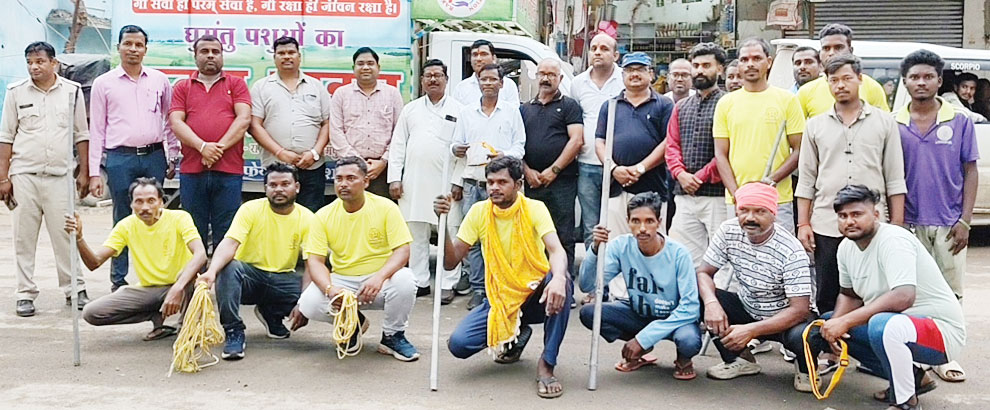 राजपुर में अब सडक़ों पर घुमंतू मवेशी दिखाई नहीं देंगे