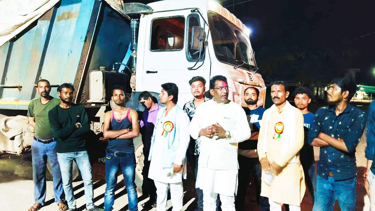 अवैध रेत परिवहन पर विधायक ने दिखाई सख्ती