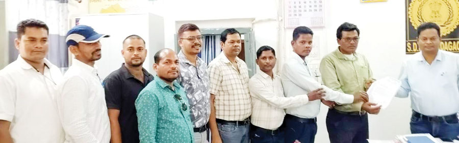 9 सूत्रीय मांगों को लेकर कृषि अधिकारी संघ ने सौंपा ज्ञापन