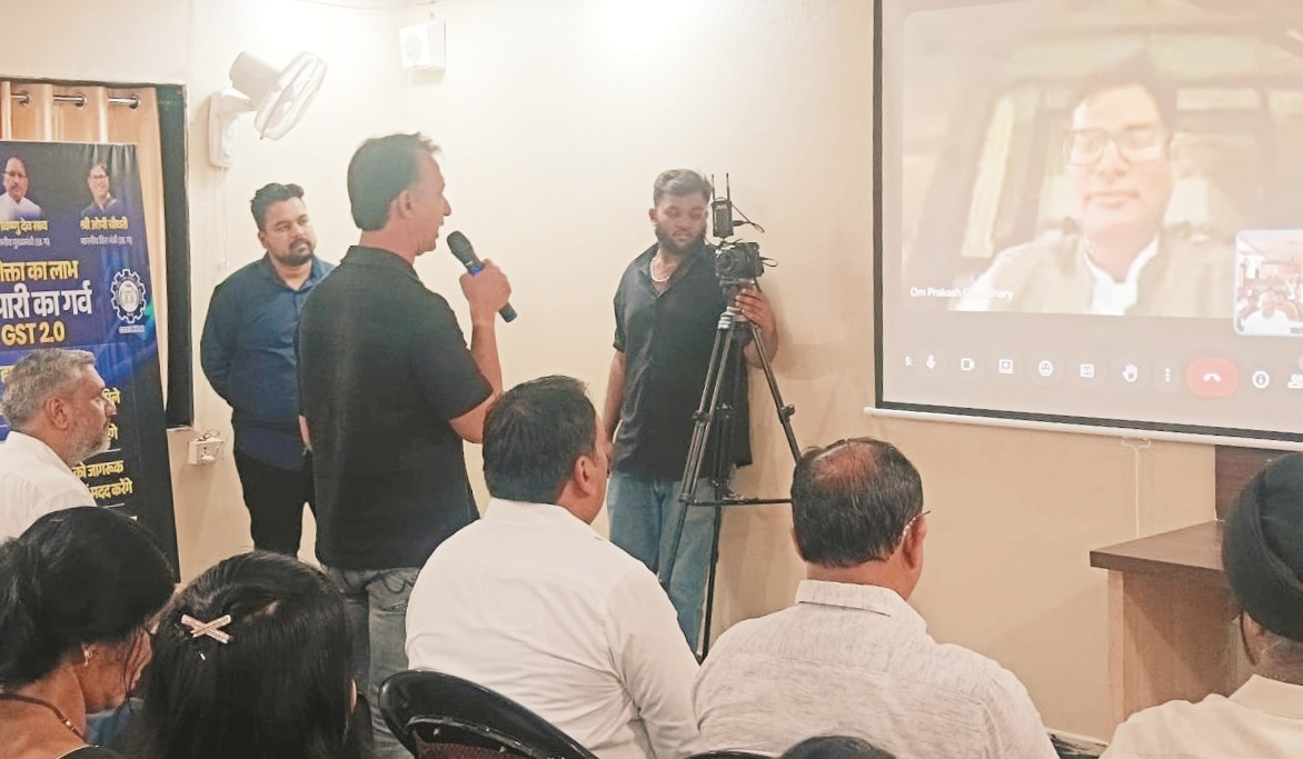 जीएसटी 2.0 को ग्राहक लाभ और व्यापारियों का गर्व माना भिलाई चेम्बर कर रही सरहानीय कार्य-ओपी चौधरी