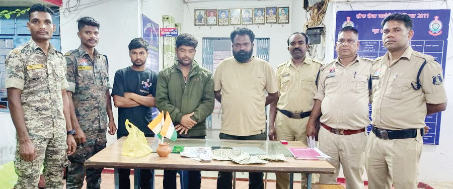 6 जुआरी गिरफ्तार