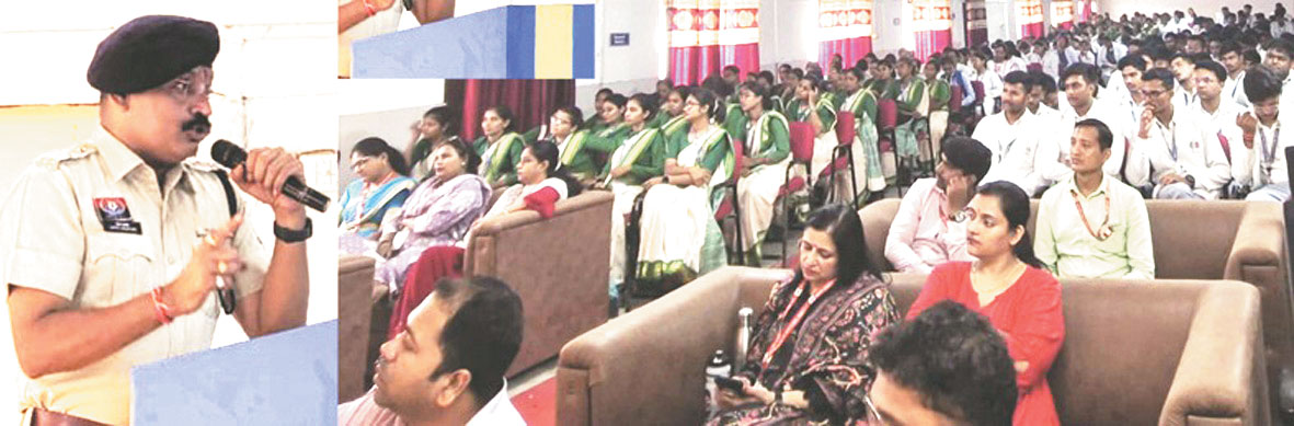 भारती विवि में साइबर अपराध पर जागरूकता कार्यक्रम