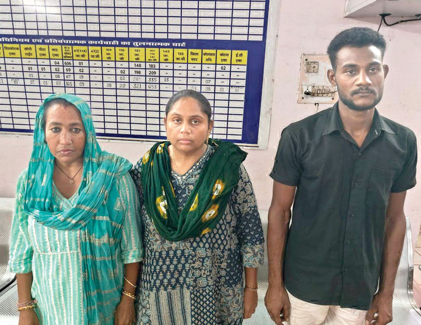 गुजरात, राजस्थान के पांच गांजा तस्कर गिरफ्तार, दो नाबालिग