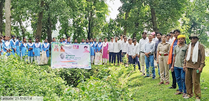 सेवा पखवाड़ा: मिडिल स्कूल अर्जुनी में निबंध-चित्रकला स्पर्धा