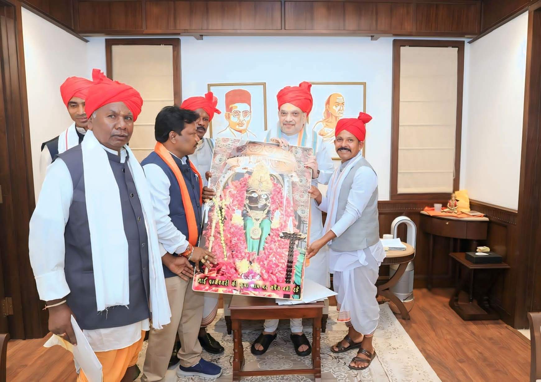 बस्तर दशहरा में आने केंद्रीय गृहमंत्री अमित शाह को आमंत्रण