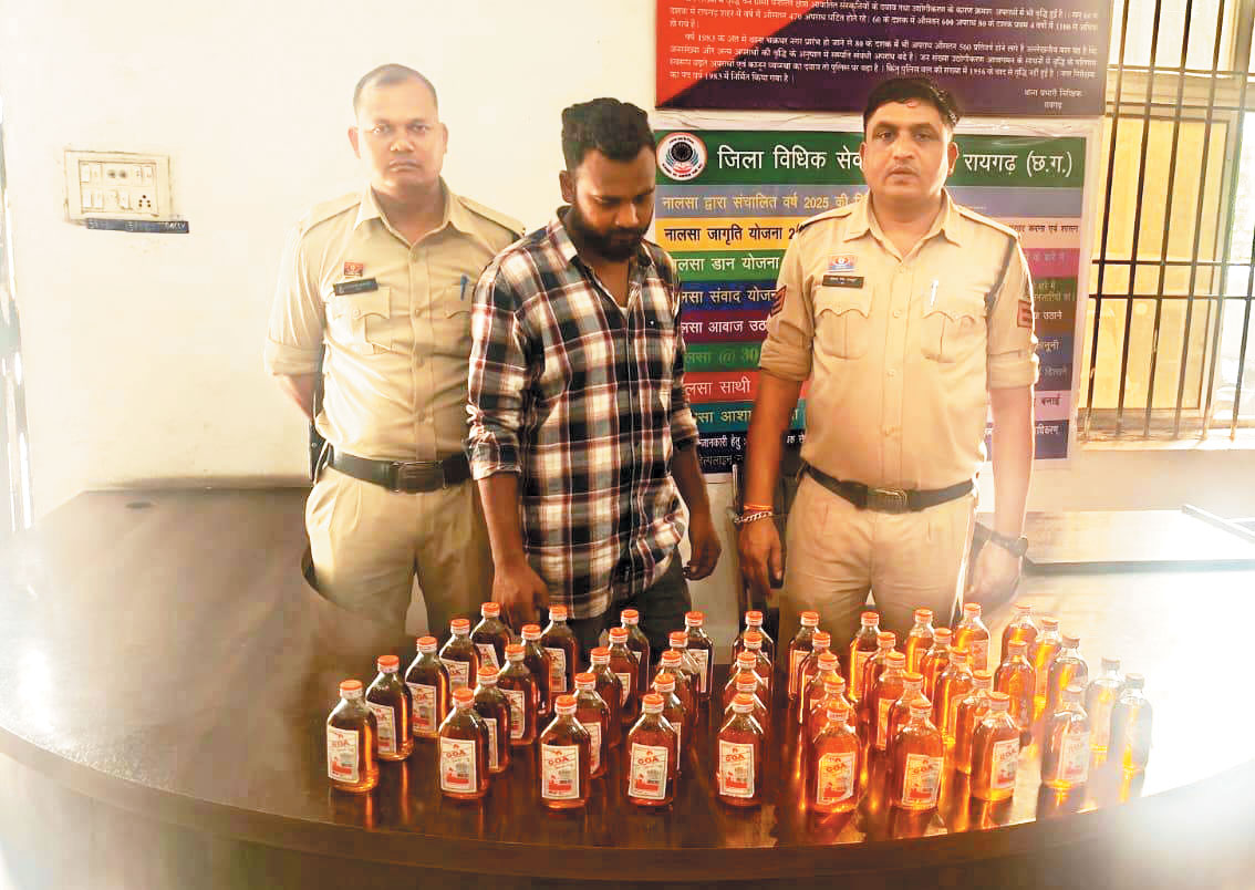 अवैध शराब कारोबार का पर्दाफाश, गिरफ्तार 