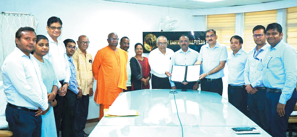  एसईसीएल ने स्वास्थ्य और शिक्षा के लिए 75.13 लाख रुपये के दो एमओयू किए