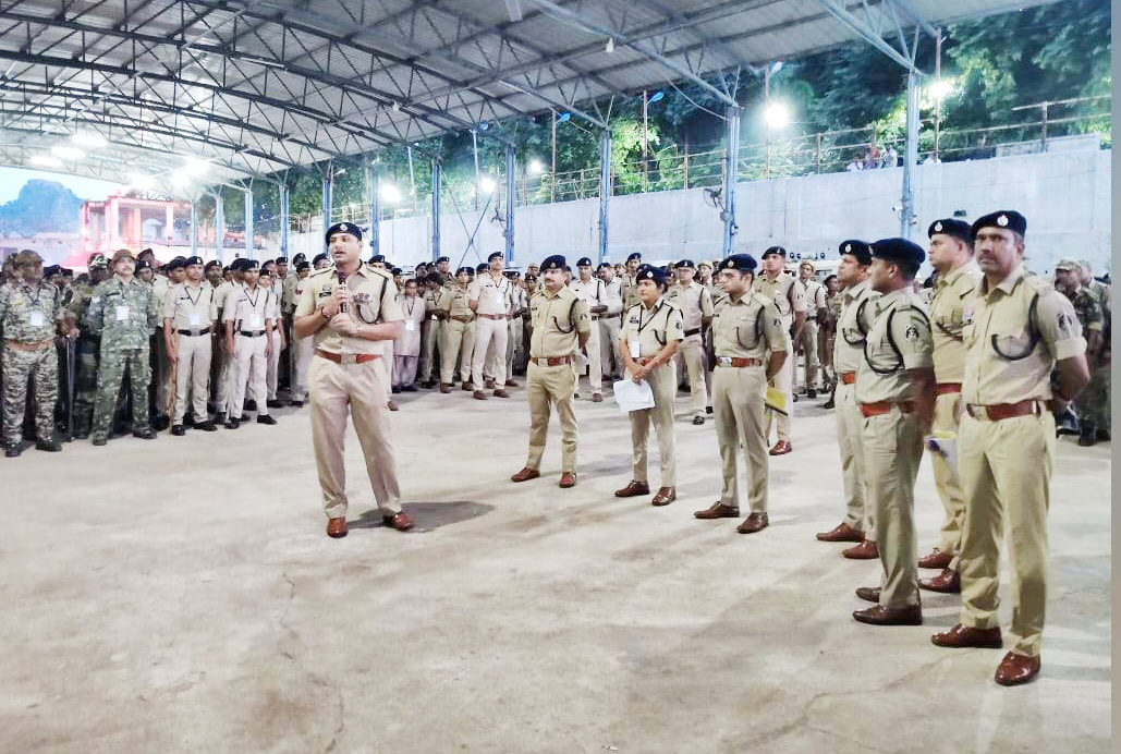 नवरात्र मेले के लिए एक हजार जवान रहेंगे तैनात