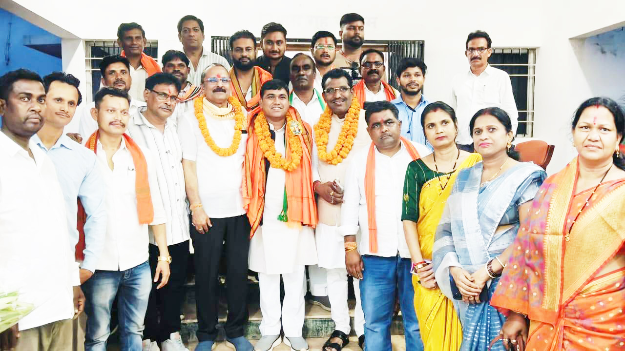 भाजपा प्रदेश महामंत्री का राजिम में स्वागत