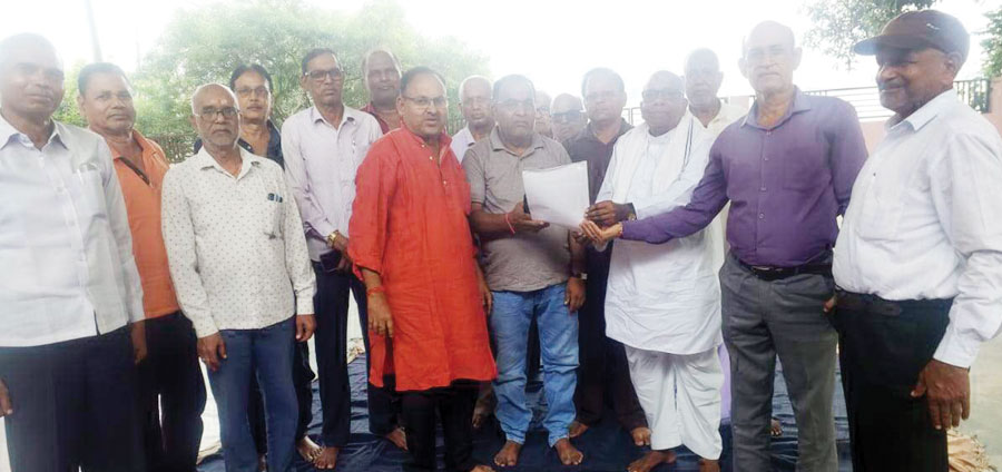 पेंशनर संघ की बैठक, नए पदाधिकारियों  का चयन